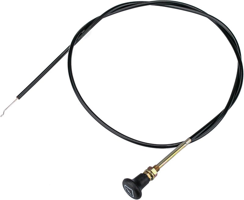Xinxinlin 054-8017-00 Mower Choke Cable Compatible with Bad Boy Stens Mower 290-610, CZT Elite, Compact Outlaw, MZ Magnum, Maverick, Outlaw, Outlaw XP, 62" Long Mower Choke Cable, for Badboy Mower Accessories - Image 1